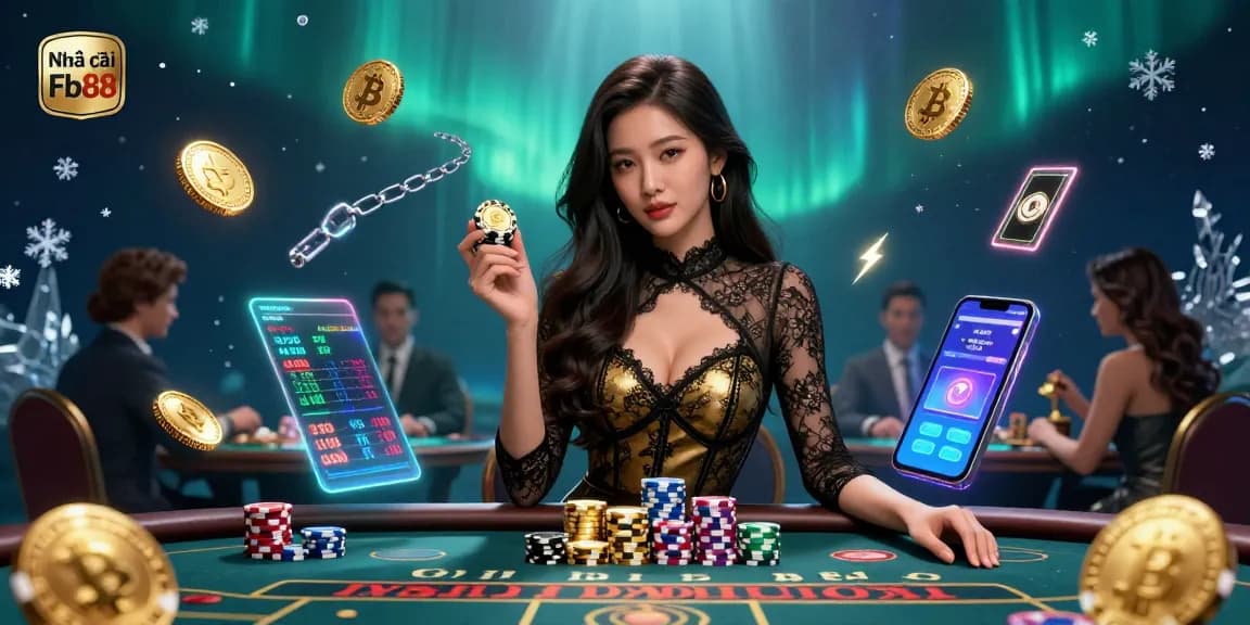 Experience the thrill at Nhà cái Fb88, where you can test your luck with golden casino chips!