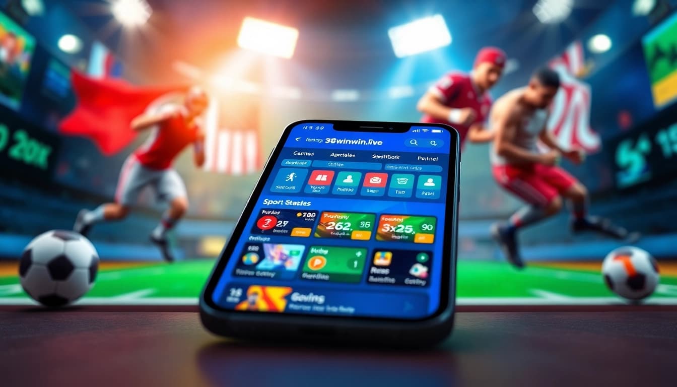 Engage with 98winwin.live's thrilling online betting platform showcasing sports betting on a mobile interface.