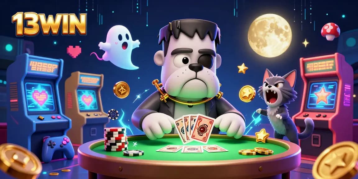 13WIN welcomes players to join a vibrant casino adventure with engaging characters and dynamic game elements.