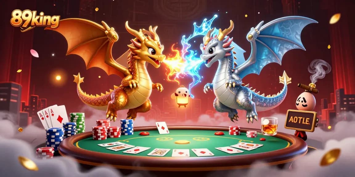 Experience the thrilling action of 89king with dragon duels and vibrant casino elements.