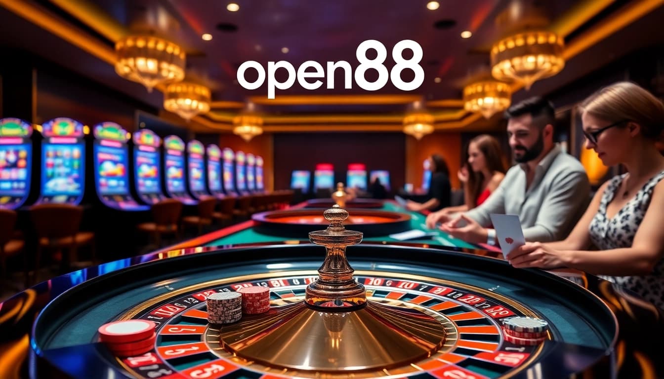 Experience the excitement of open88 with engaging casino games, roulette, and poker.