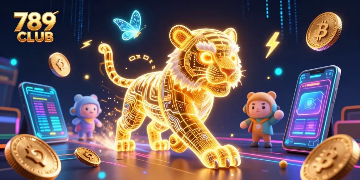 Experience winning strategies at 789 CLUB, where golden tigers and crypto coins illuminate your gaming journey.