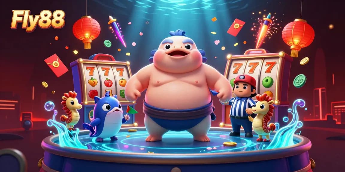 Play exciting games at Fly88 with immersive underwater casino action and vibrant elements.
