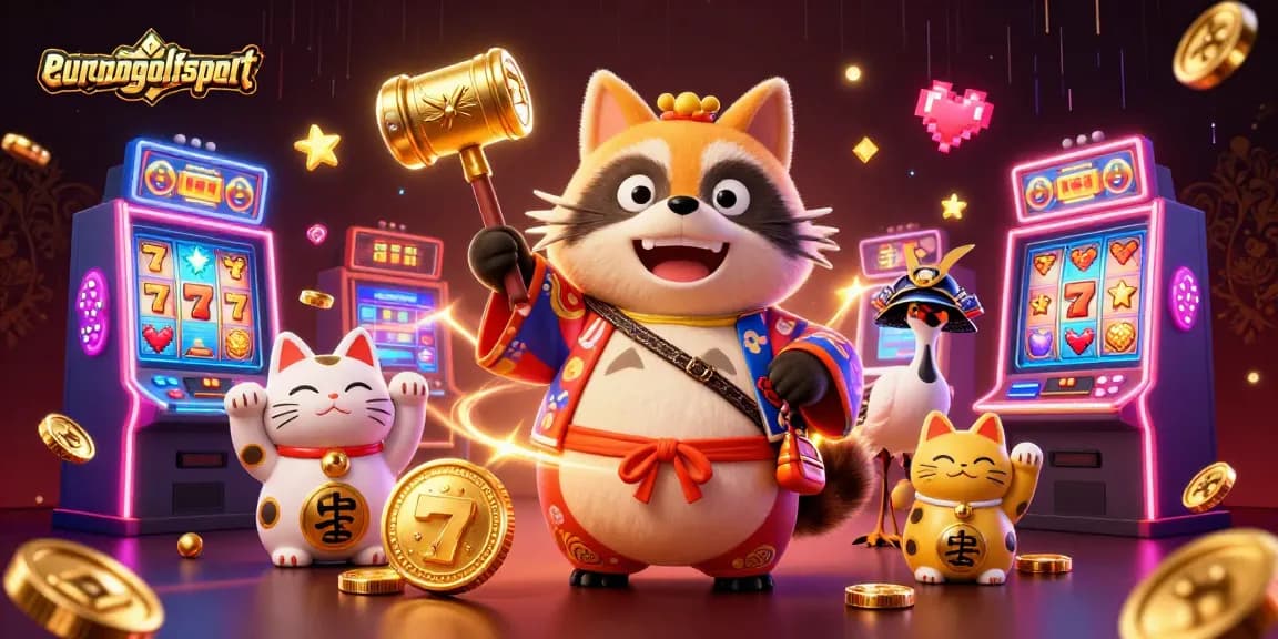 Experience the thrill of europeanminigolfsport casino gaming with colorful slot machines and charming characters.