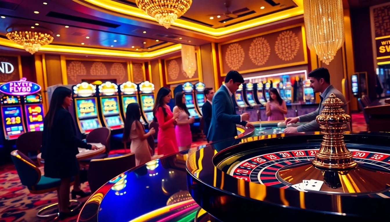 Experience luxury gaming at FLY88.COM with exciting casino action and professional dealers.