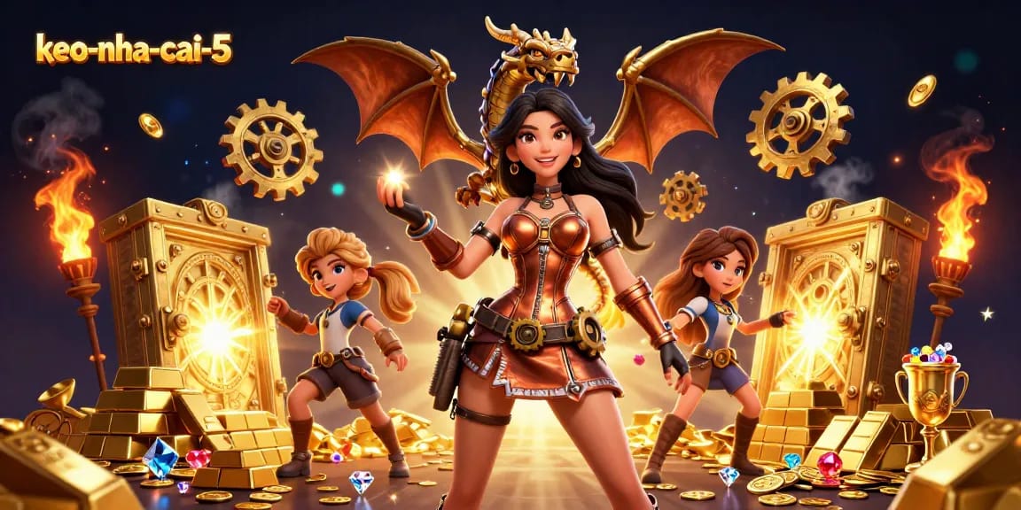 Experience thrilling wins with keo-nha-cai-5 in a dynamic casino illustration.