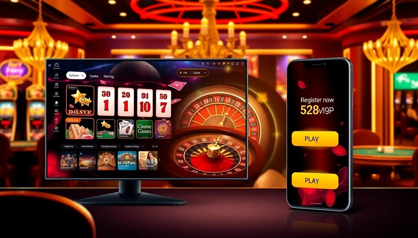 Register at Đăng Ký Nhà Cái 68VIP for thrilling casino experiences online.
