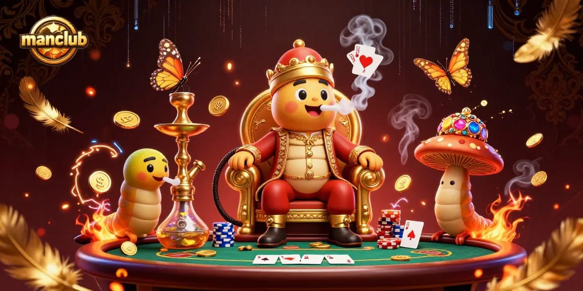 manclub enhances your poker skills with winning strategies amid vibrant casino elements