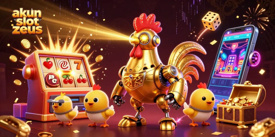 Engage with akun slot zeus for exciting wins at dynamic casino slots featuring vibrant 3D elements.