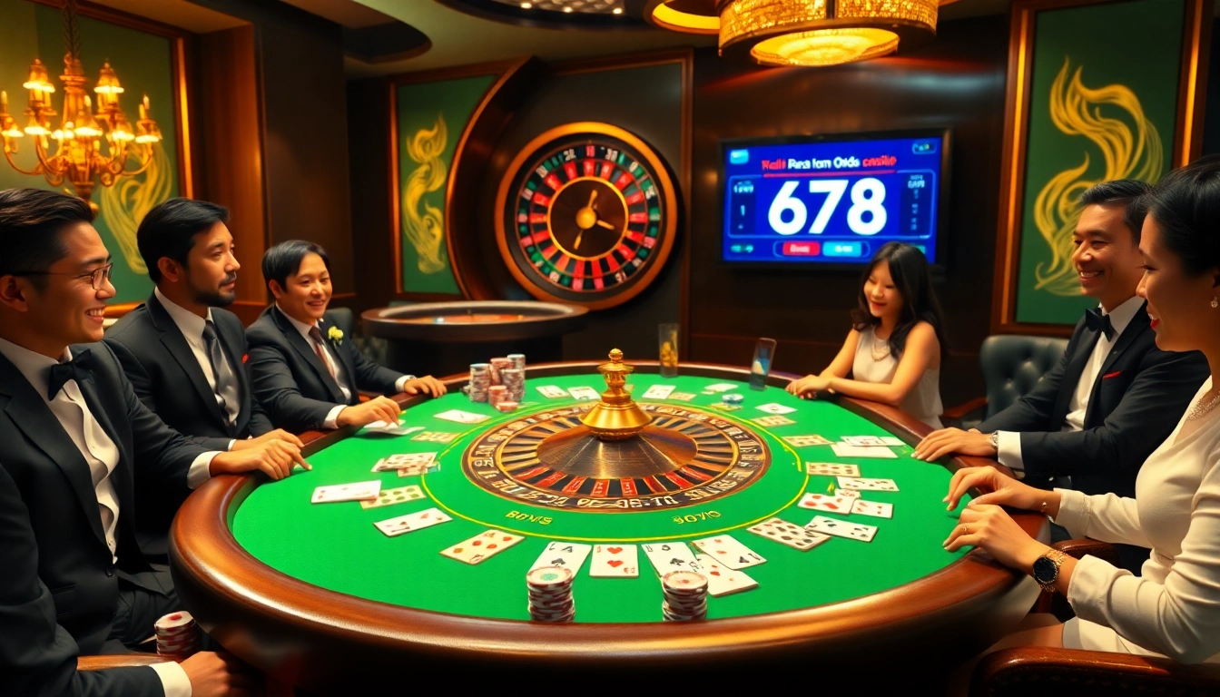 Experience thrilling gameplay at 678VIP with vibrant casino action and immersive betting excitement.