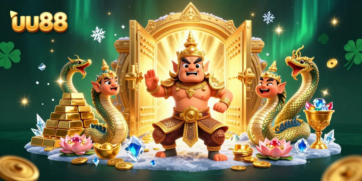uu88 players enjoy a vibrant online casino experience among treasures and guardians.