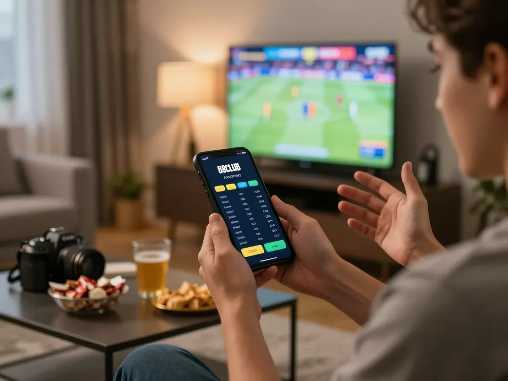 Experience the thrill of live sports betting with the engaging 88CLUB platform seamlessly integrated into home entertainment.