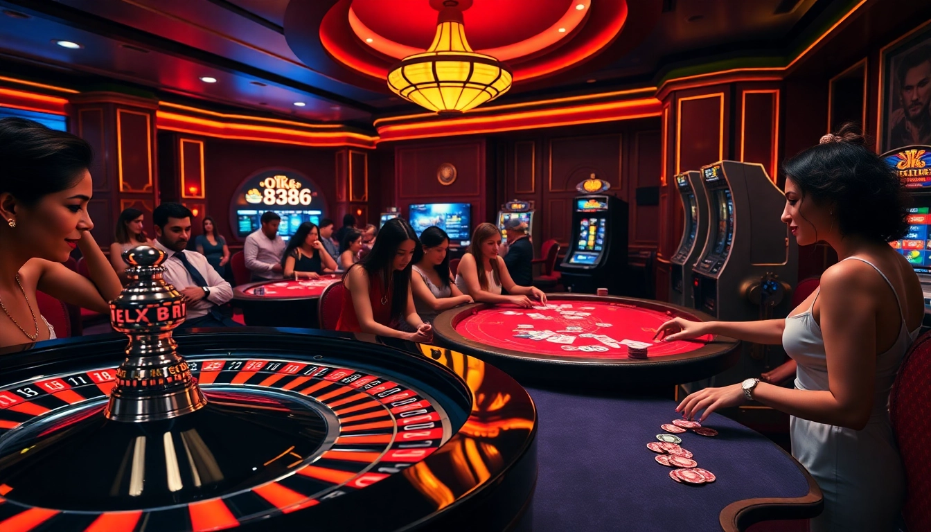 Experience the thrill of winning at OK 8386 with immersive casino gameplay.