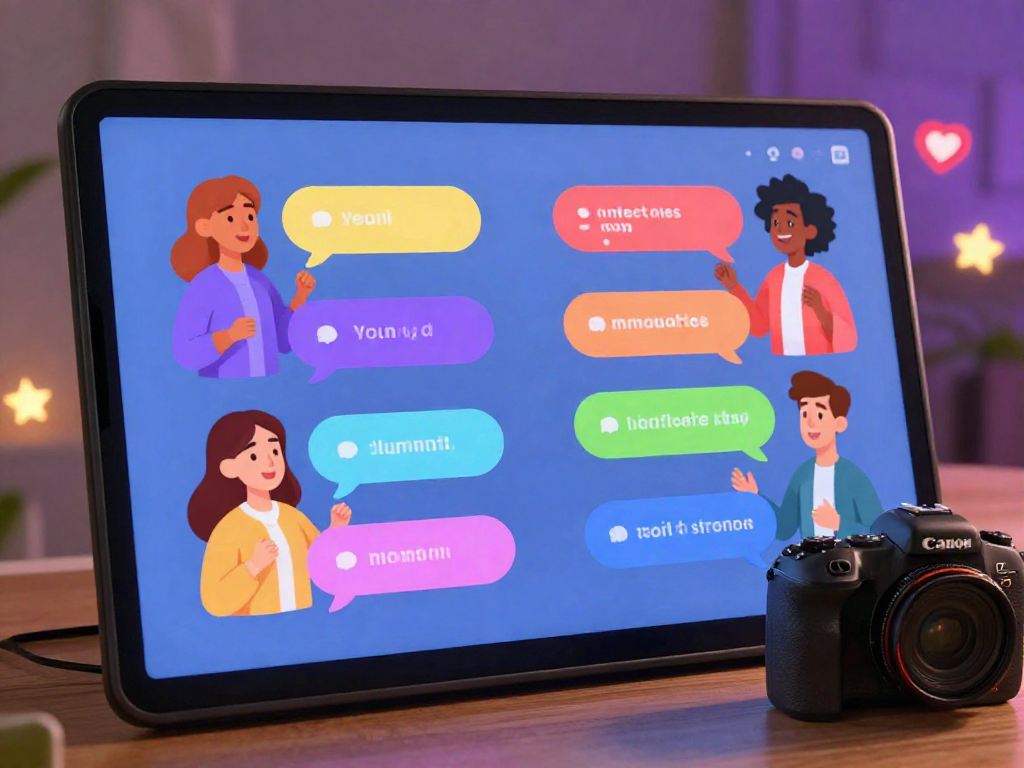 Engaging ai chat porn avatars interacting on a modern digital platform
