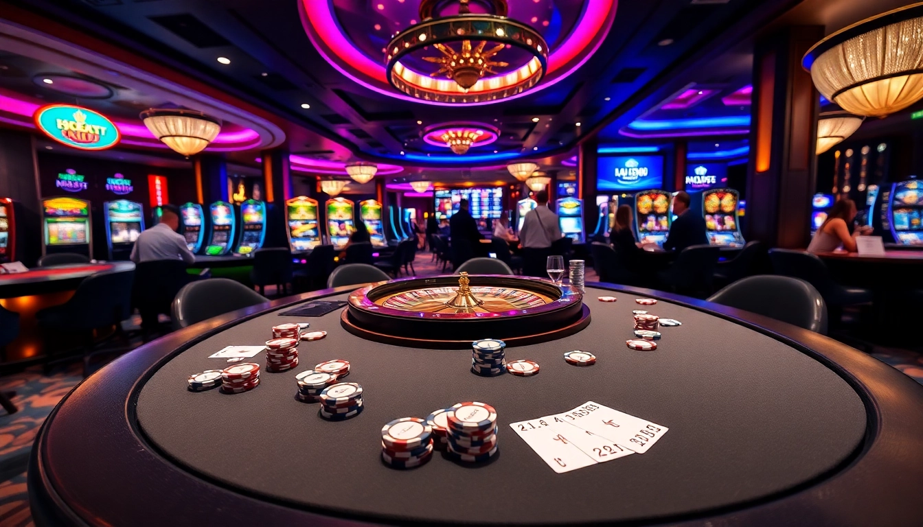 Experience thrilling gaming at https://mm88.bar/ with stunning casino tables and vibrant slot machines.