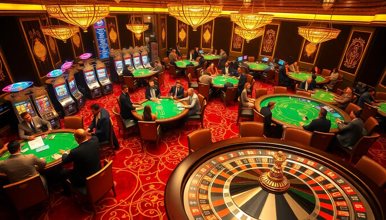 Players at a vibrant casino table enjoying the excitement of MK8-themed gambling.