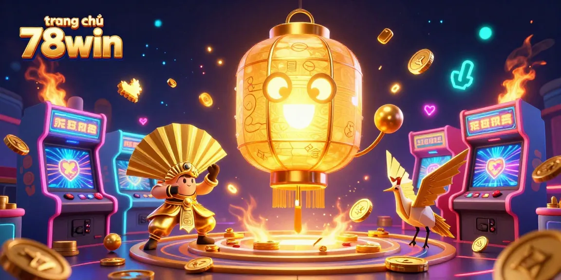 Engage with the vibrant world of trang chủ 78win through this dynamic 3D casino illustration.