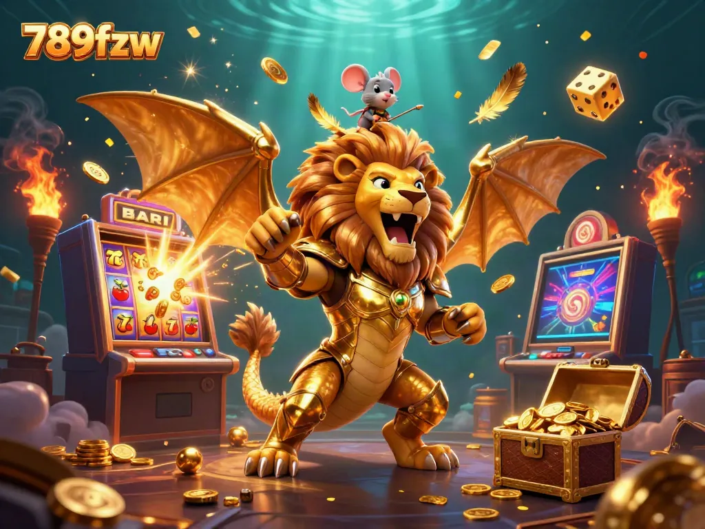 Win big with thrilling gameplay on 789fzw featuring a magical chimera and exciting slot machines.