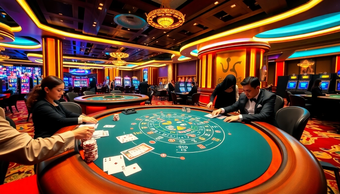 Experience the excitement of gambling at gg88vn asia with engaging casino scenes.
