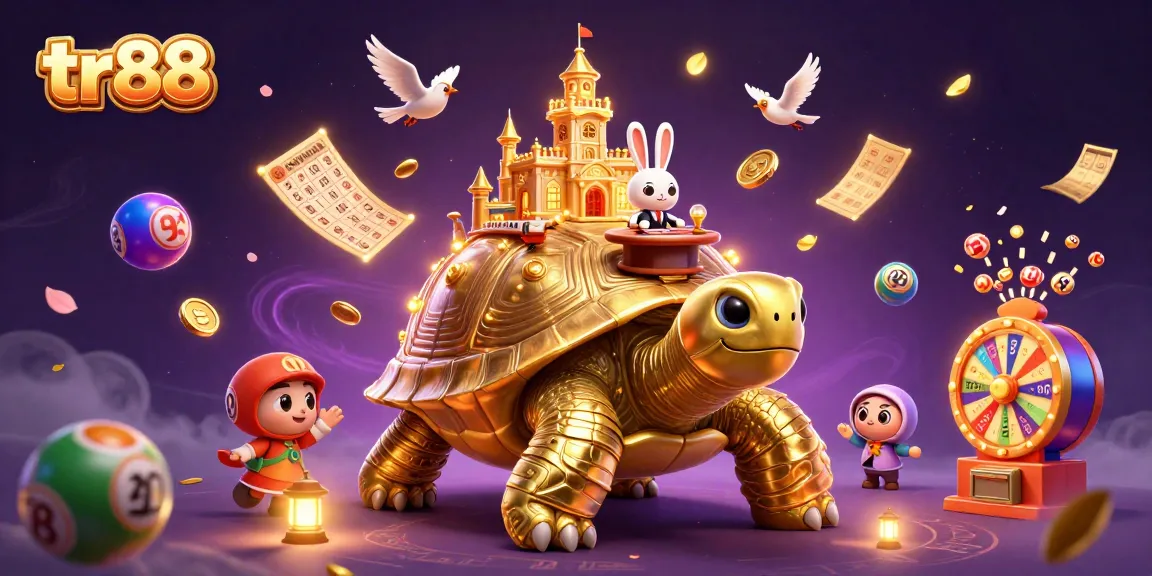 Experience thrilling gaming adventures at tr88, featuring a golden tortoise casino with exciting games.