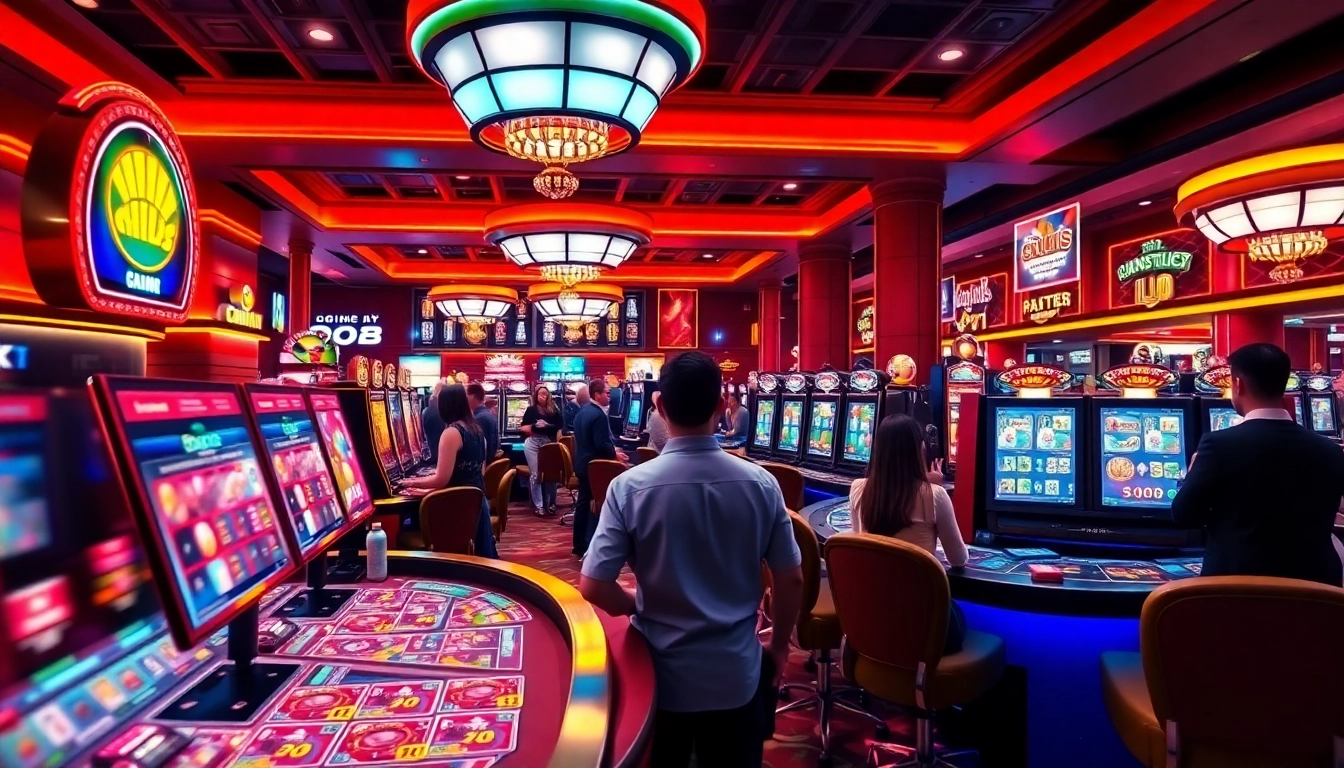 Exciting online gaming scene showcasing Good88.hu.net's vibrant casino interface.