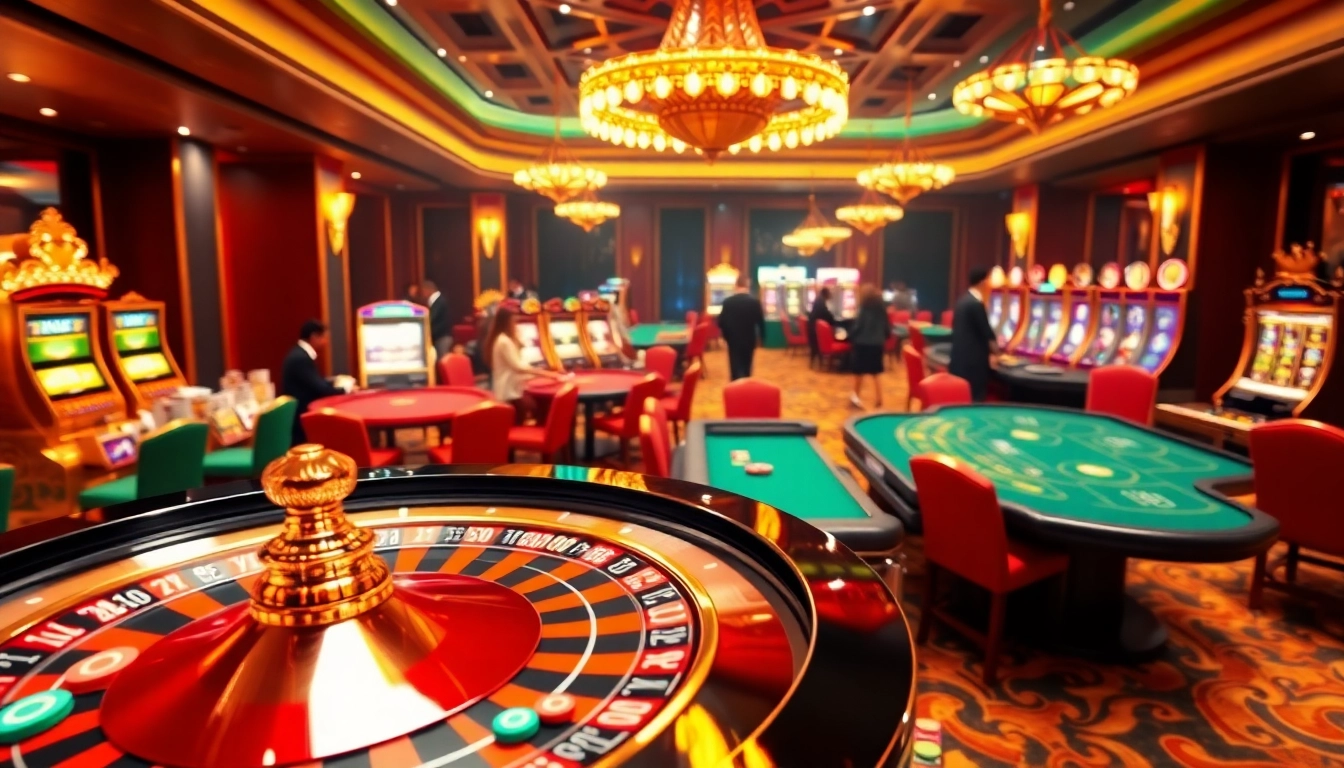 Experience the thrill of king 88 with vibrant casino games and elegant surroundings.