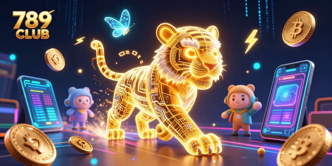 Experience winning strategies at 789 CLUB, where golden tigers and crypto coins illuminate your gaming journey.