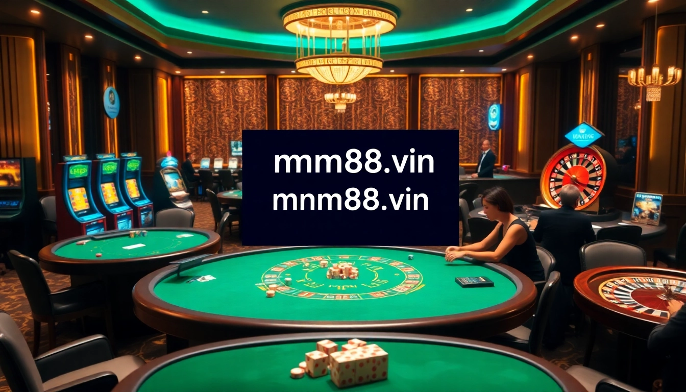 Experience the thrill at https://mm88.vin/ with vibrant casino games and exciting betting action.