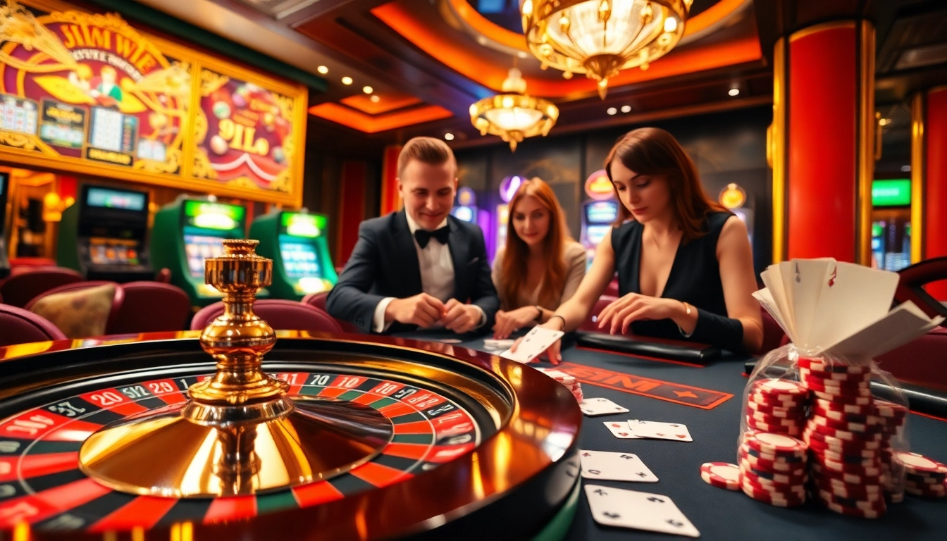 Experience the thrill of high-stakes gambling at https://58win.cafe/ with exciting poker and roulette action.