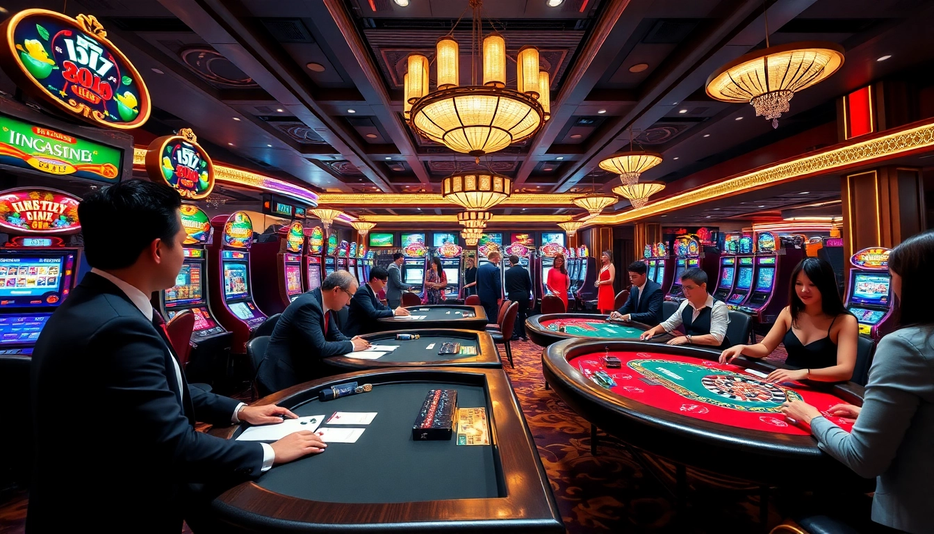 Experience high-stakes gambling action with MM88 agency's vibrant casino scene and engaging gameplay.