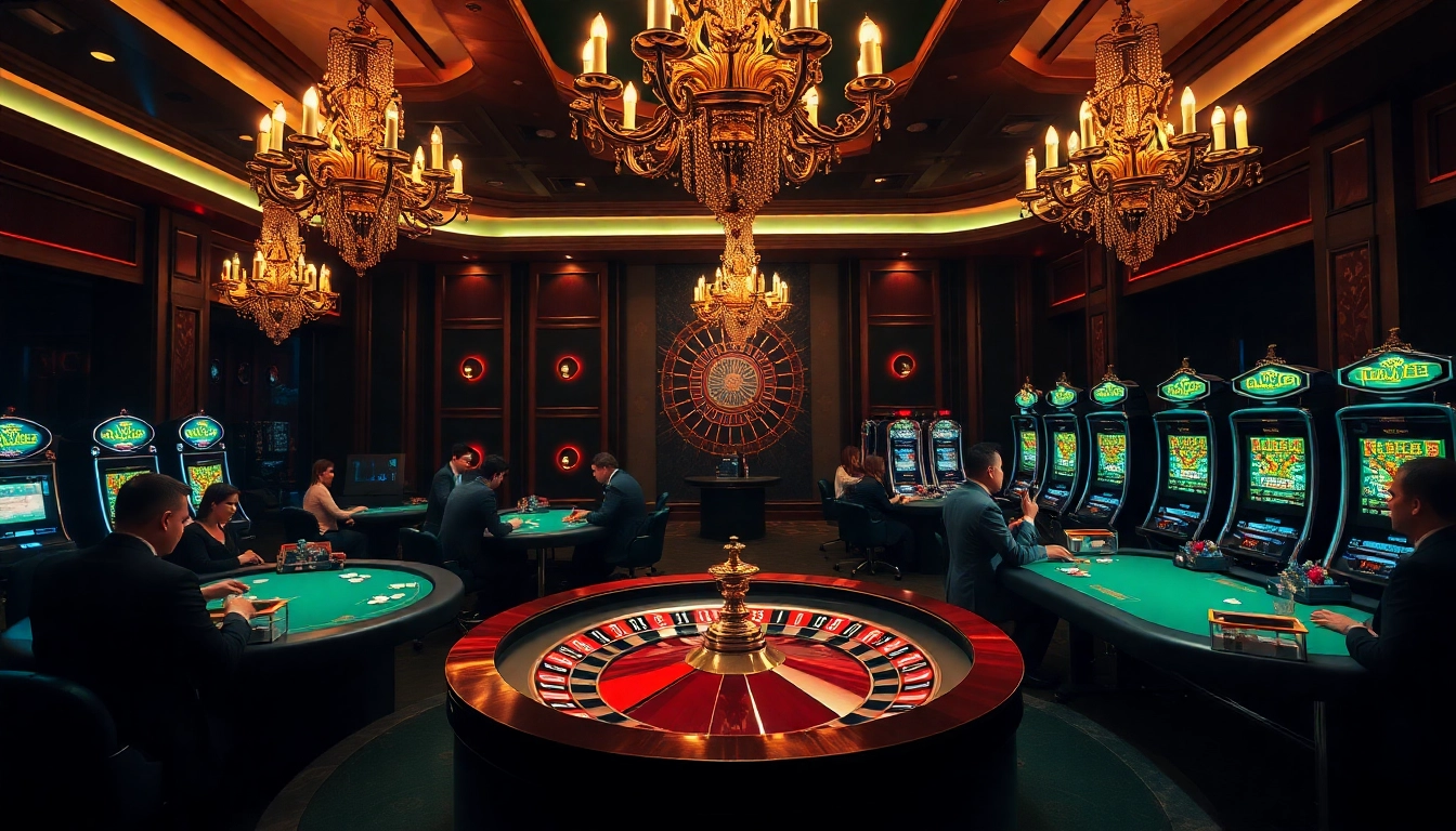 Experience the thrill of gaming at kjc com with a sophisticated casino scene full of excitement.