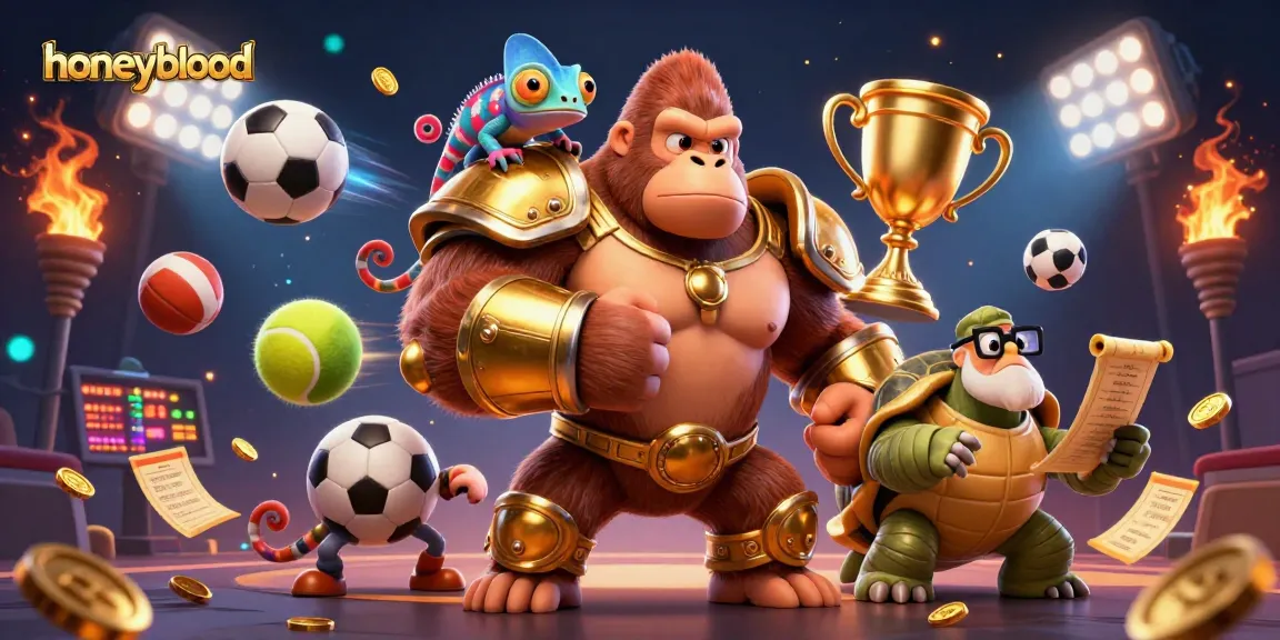 honeyblood highlights an exciting casino experience with winning gorilla, colorful chameleon, and wise tortoise.