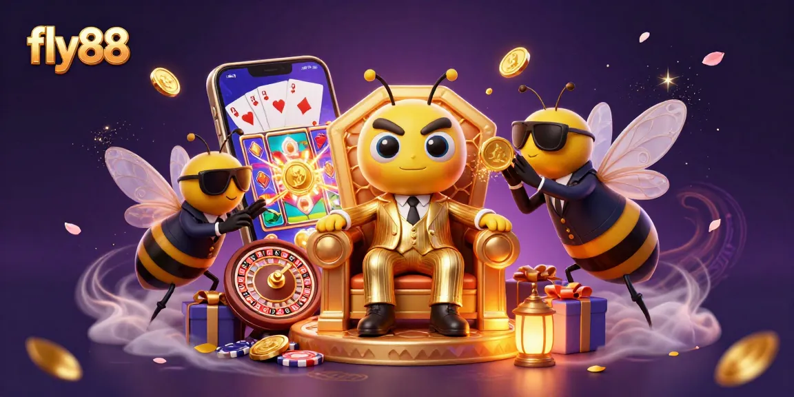 fly88 offers an exciting gaming experience with vibrant characters and thrilling slot game elements.